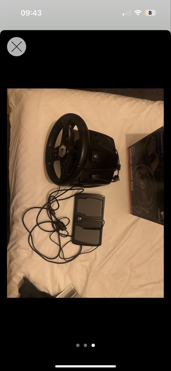 Sony Console: Volant et pedale ps2 – Usato da Chêne-Bougeries venduto da GLM24 2