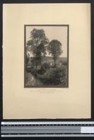 Fotografie Bartenbach, Bachlauf mit Blic