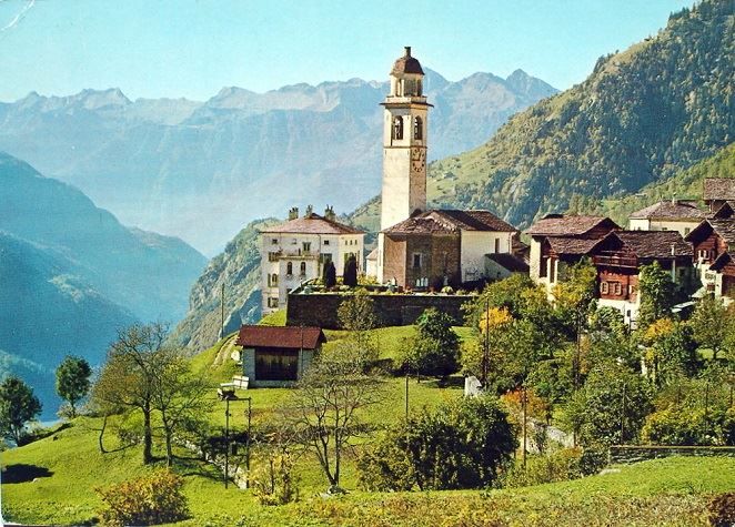 Cartoline postali: SOGLIO (Bergell) – Usato da Jona venduto da philajona