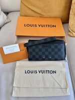 Louis Vuitton Portefeuile Zippy Dragonne Damier Graphite