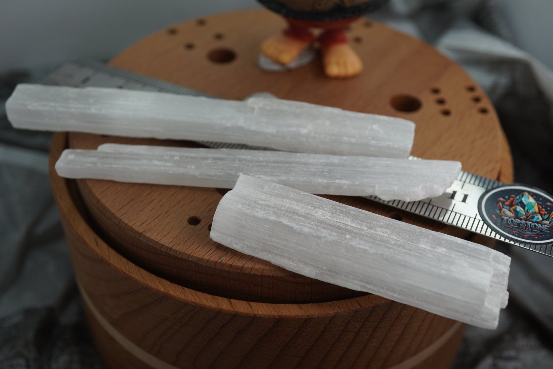 Mineralien & Heilsteine: Selenit Stäbe  3 Stück    Ab 1.-(1) – Neu und originalverpackt aus Eschenbach SG von topstone