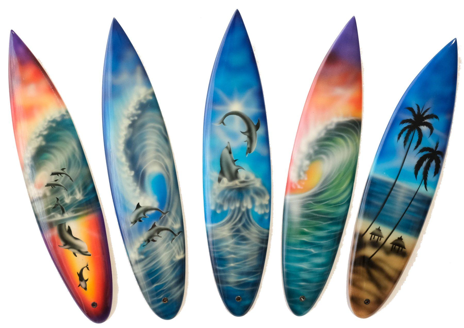 Tutte le decorazioni: Deko Surfboard Surfbrett 38cm, Set 5 Stück – Usato da Zürich venduto da Masala-Oase