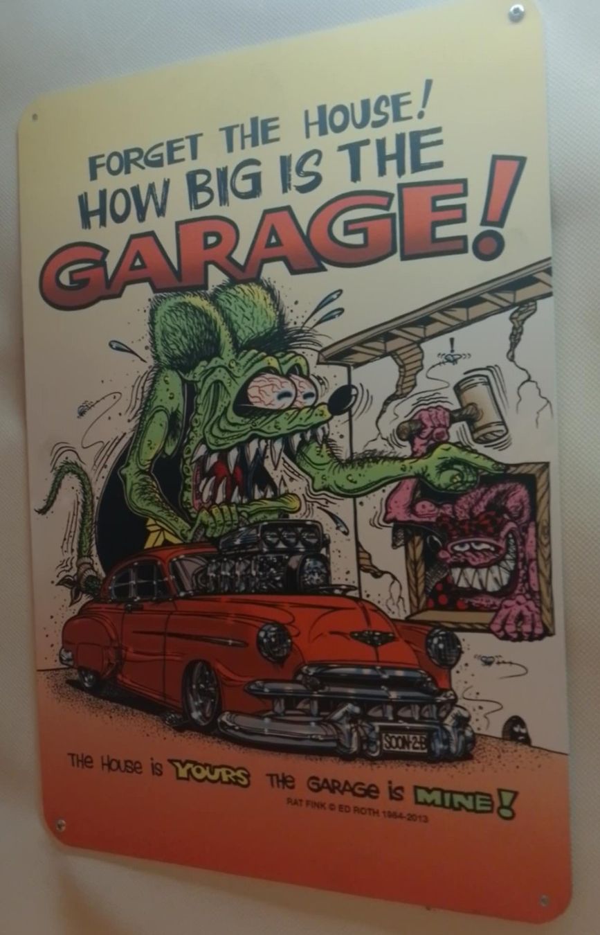 Insegne: Blechschild  MOPAR  How Big is Garage – Usato da Dulliken venduto da Airliner2