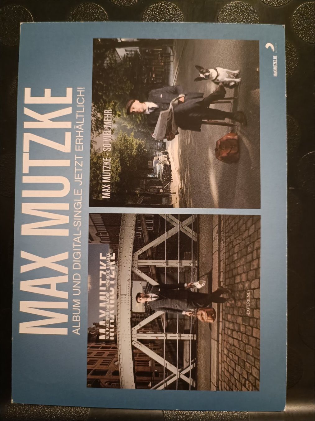 Autografi: Max Mutzke - handsignierte alte Autogrammkarte – Usato da Menziken venduto da Artographs 1