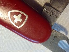 Vintage Sackmesser VICTORINOX FISCHER Taschenmesser