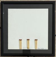 Bernard Aubertin - Unverbrann - Unikat mit Zertifikat - 2011
