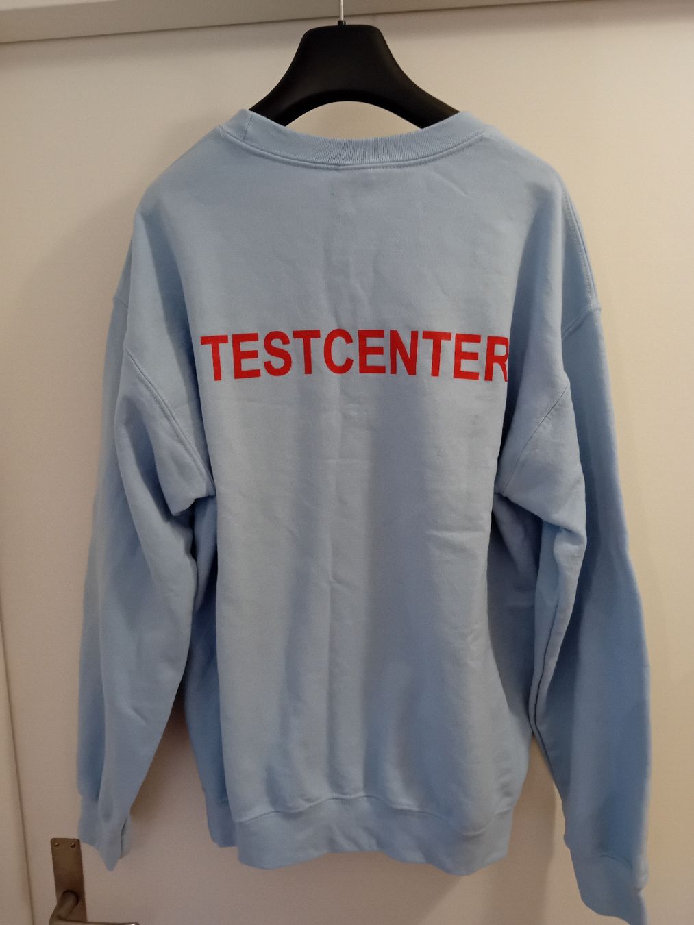 Pullover & Sweatshirts: TESTCENTER PULLOVER SWEATSHIRT HELLBLAU NEU GR M UNISEX – Neu (gemäss Beschreibung) aus Effretikon von SEMOUNA 4