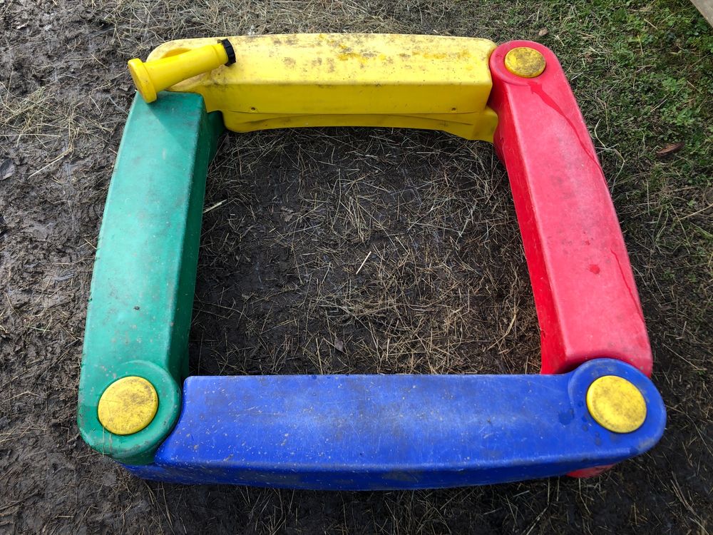 Sandkasten Elemente mit Wasser füllen,für kleine Gärten,1x1m Kaufen