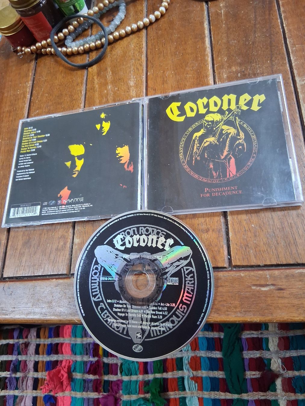 CDs: coroner- punishment... – D'occasion à St-Cergue par VeganWarrior