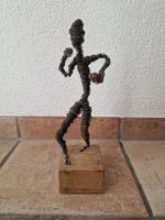 Drahtfigur Tänzer Skulptur Deko Figur Handarbeit Unikat