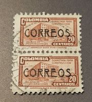 Kolumbien 1948 alte briefmarke