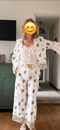 Damen Zweiteiler Zara Paisley Muster, Grösse L neuwertig