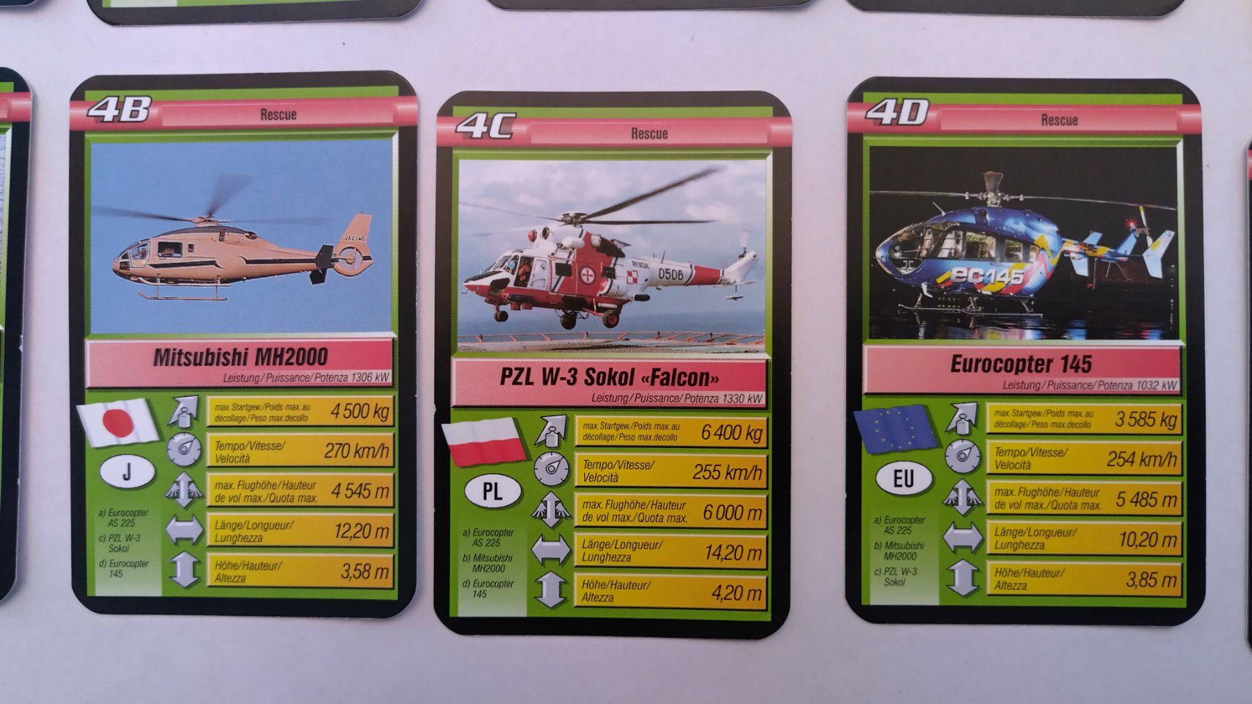Ravensburger Giochi: Helikopter Quartett - Action Helicopter / Ravensburger ©2004 – Usato da Bellach venduto da JingleJerry 5