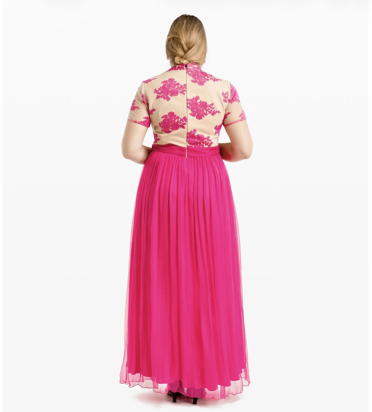 Kleider: MAXIKLEID AUS SEIDE MIT SPITZE – Neu und originalverpackt aus Altendorf von Ro 2