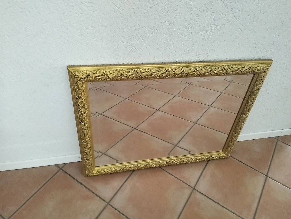 Specchi: Goldrandspiegel 80x60cm  – Usato da Düdingen venduto da deal001