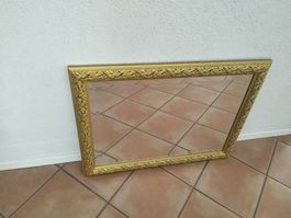 Goldrandspiegel 80x60cm 