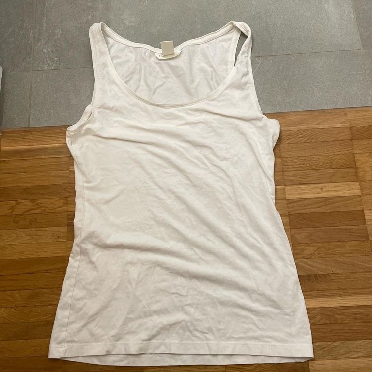 H&M white tank top Kaufen auf Ricardo