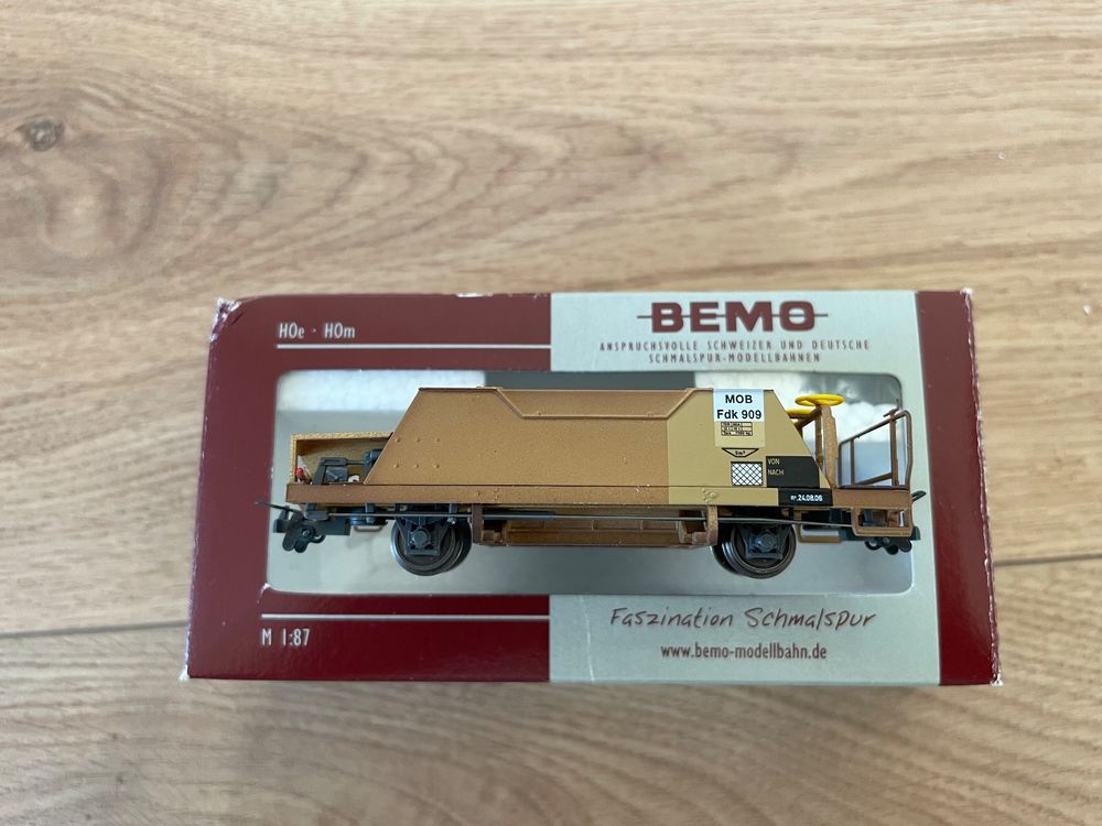 Bemo 2253 319 MOB Fdk 909 Schotterwagen ex RHB (Gebraucht) in Jenins ...
