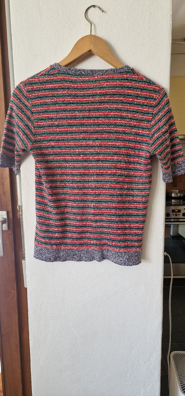 T-shirt: Damen Shirt gestreift Kurzarm – Usato da Romanshorn venduto da REALJessiB 1