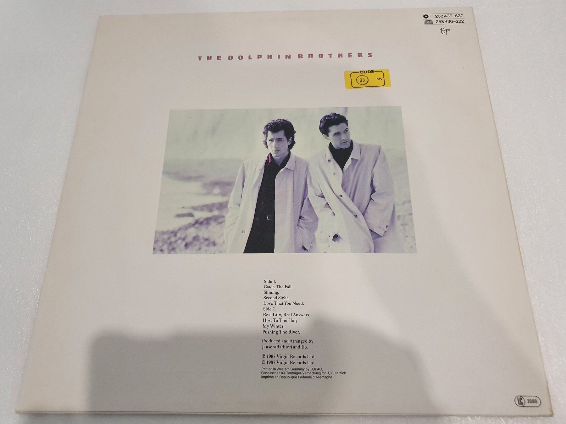 Dischi in vinile: The Dolphin Brothers – Catch The Fall – Usato da Uster venduto da Vinyl-Leidenschaft 1