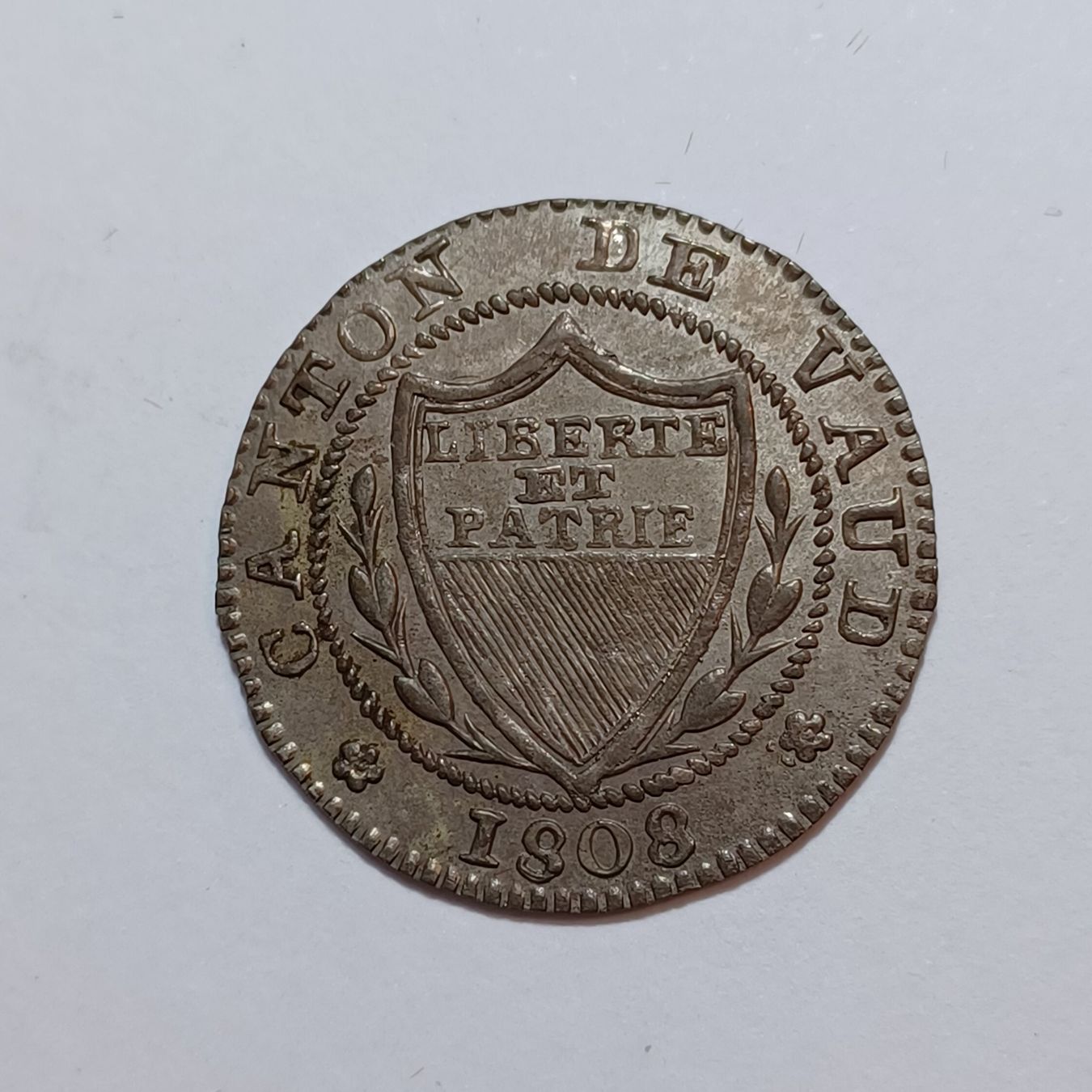 Tutti le monete: 1/2 Batzen 1808 Waadt vz – Usato da Pfäffikon ZH venduto da Schweizer_Muenzen 1