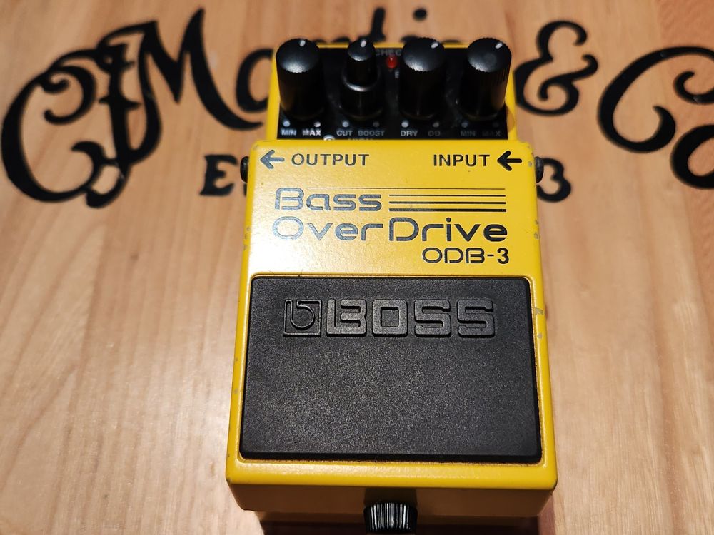 BOSS BASS OVERDRIVE ODB-3..☆ | Kaufen auf Ricardo