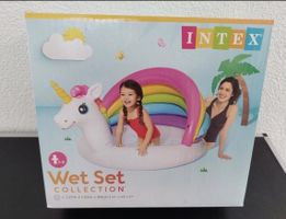 Intex Planschbecken Einhorn Wet Set Collection, Neu!