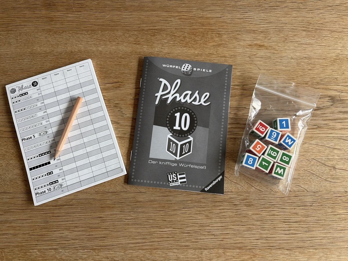 Ravensburger Giochi: Phase 10 Würfelspiel Ravensburger – Usato da Degersheim venduto da 8sven 2