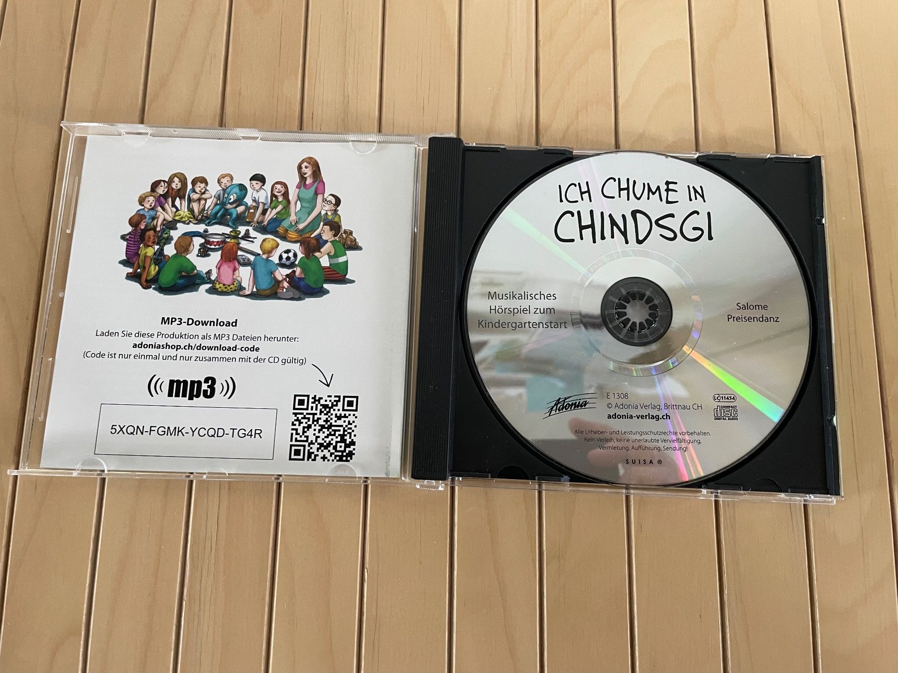 CD: 1 CD, Ich chume in Chindsgi – Usato da Cham venduto da 2eye 1