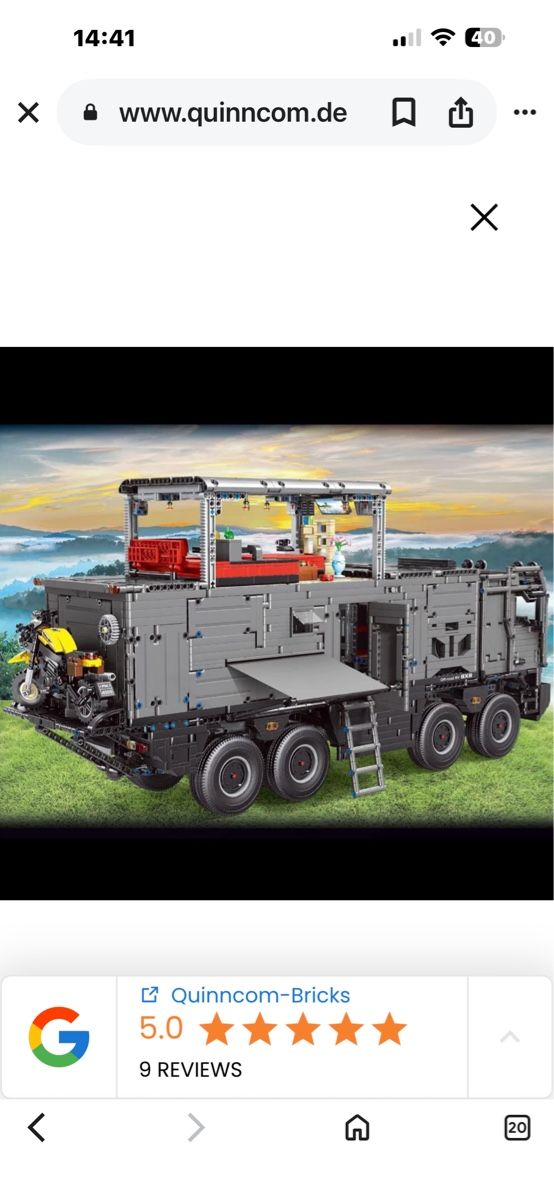 Technics Kit di costruzioni: TGL RV Off-Road 8x8 ab 69.- – Usato da Sennwald venduto da HARO-Import 2