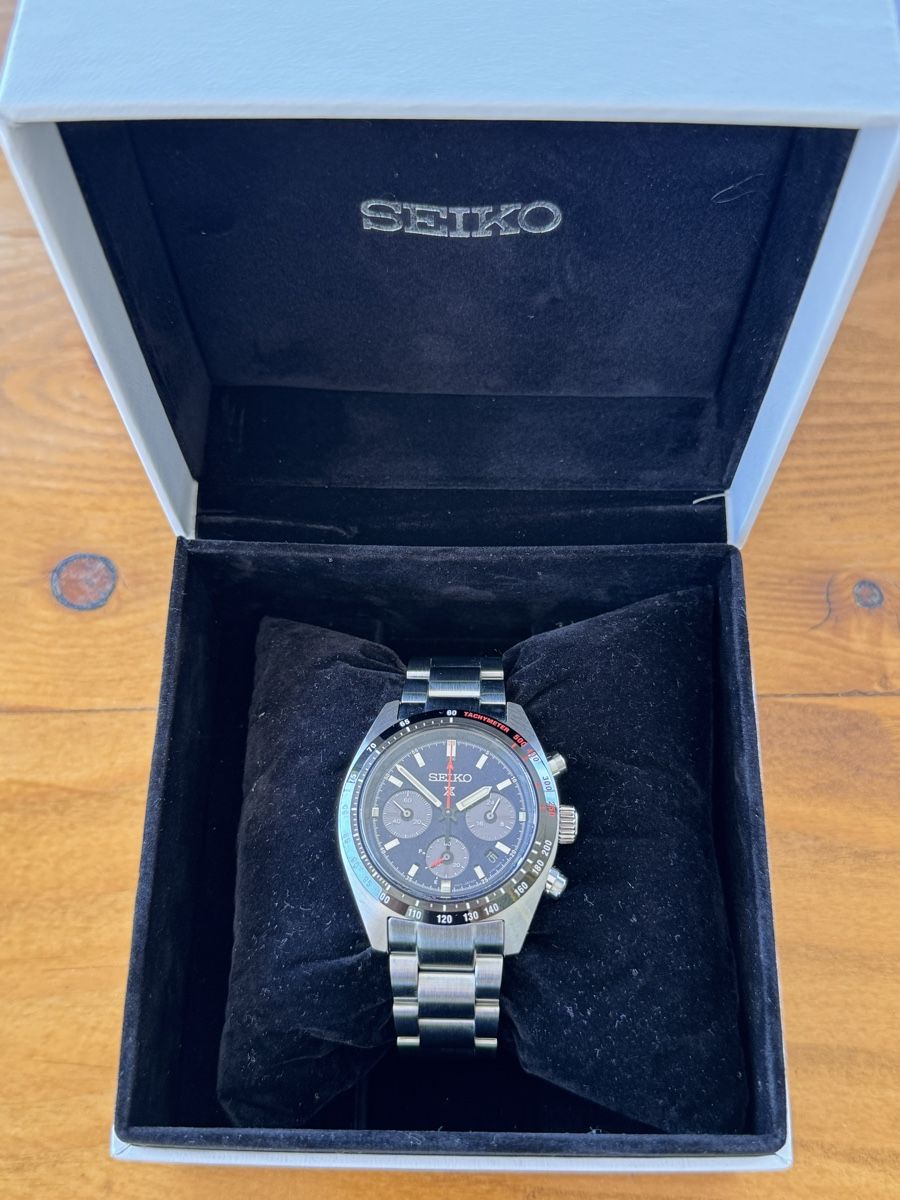 Seiko Orologi: Seiko Prospex Speedtimer Solar – Nuovo e nell'imballaggio originale da Luzern venduto da raquel.m