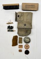 Schuhputzset Putzset Flickset Militär Schweizer Armee Antik