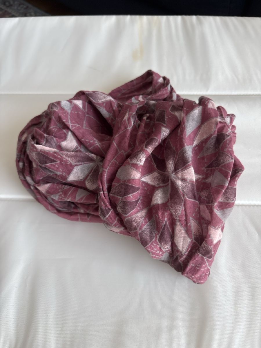 Foulard & Sciarpe: Franco Callegari Loop Muster bordeaux Grösse One Size Zustan – Usato da Sirnach venduto da khe_q88w