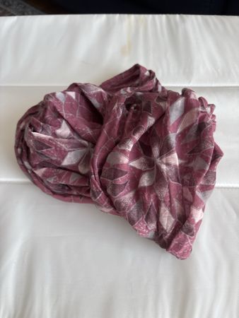 Franco Callegari Loop Muster bordeaux Grösse One Size Zustan