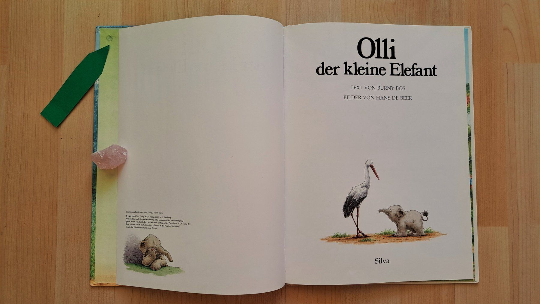 Bücher: "Olli der kleine Elefant" - 1991 – Gebraucht aus Affoltern am Albis von saminou01 1