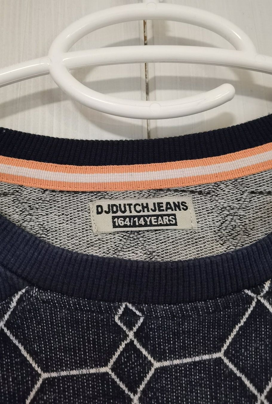 Maglioni & Felpe: Pullover DJ Dutch Jeans,  blau m. apartem Muster,  Gr. 158 – Usato da Goldingen venduto da YouAreMySunshine 1