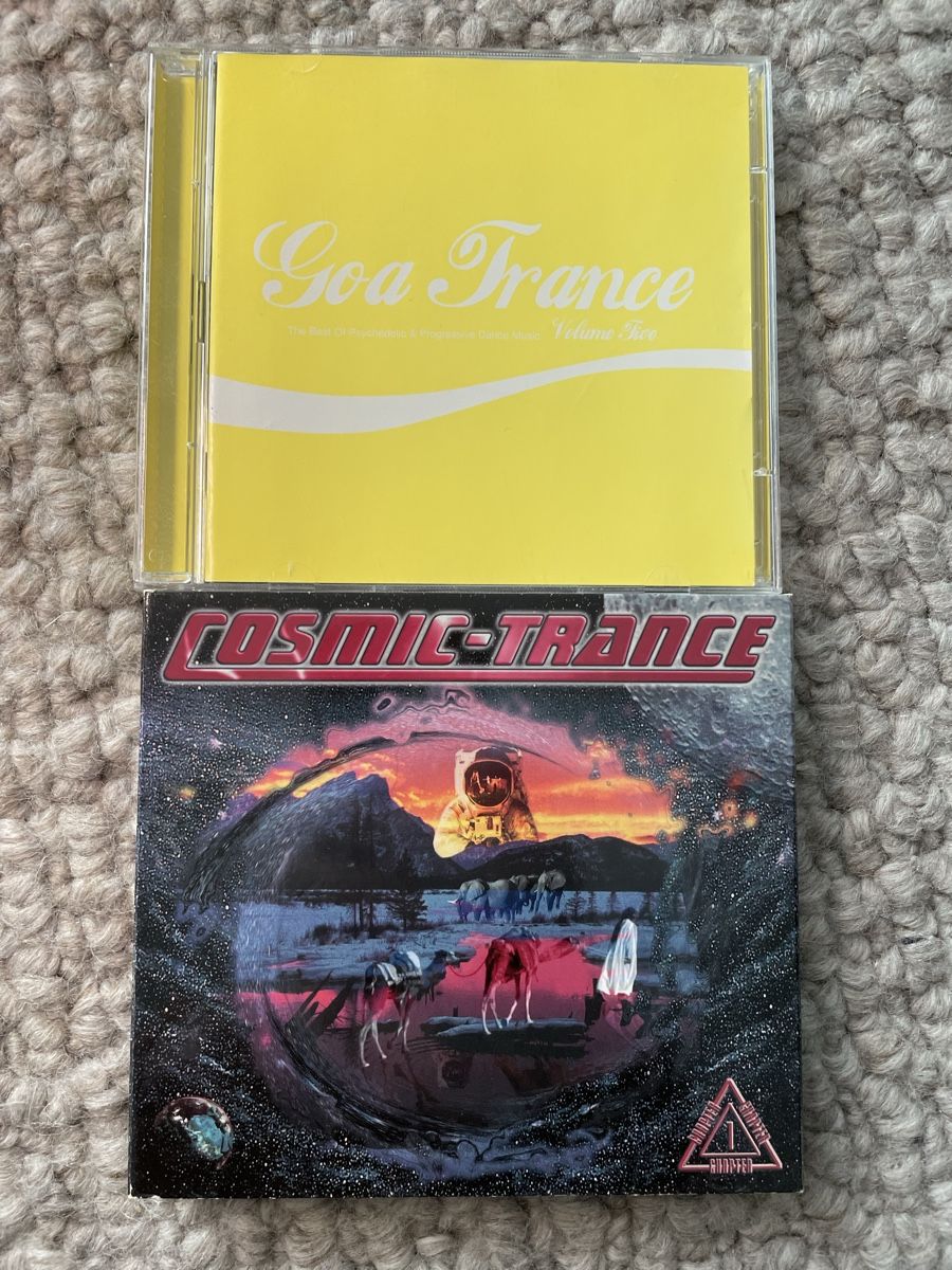 CDs: Goa-Trance + Cosmic-Trance – Gebraucht aus Reinach AG von trigger7811