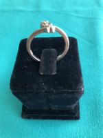 Seltene Silber Ring mit Edelstein, 925er