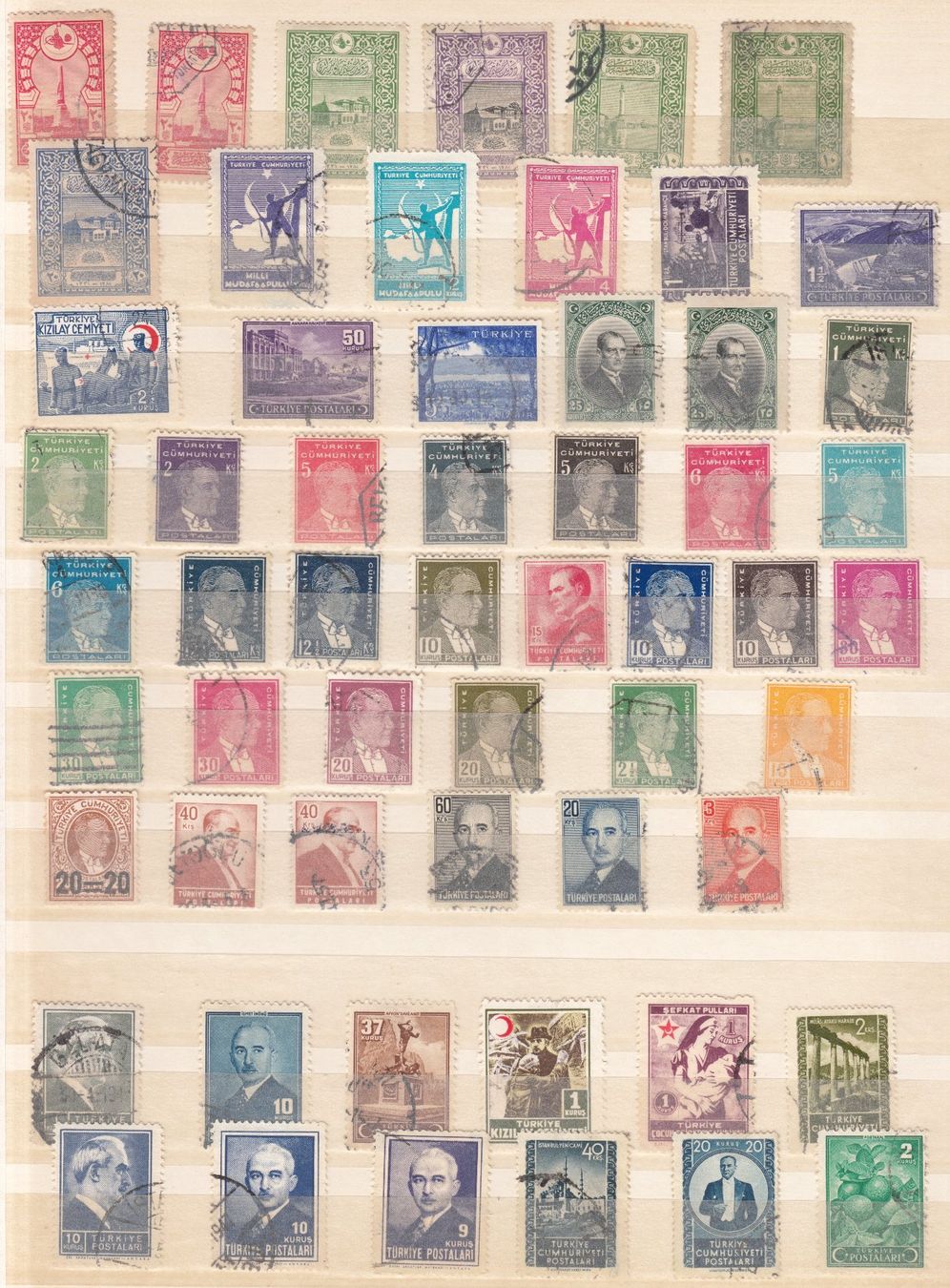 Tutti i francobolli: Türkei ab 1865, 270 Stk – Usato da Bürglen TG venduto da StampGraf 3