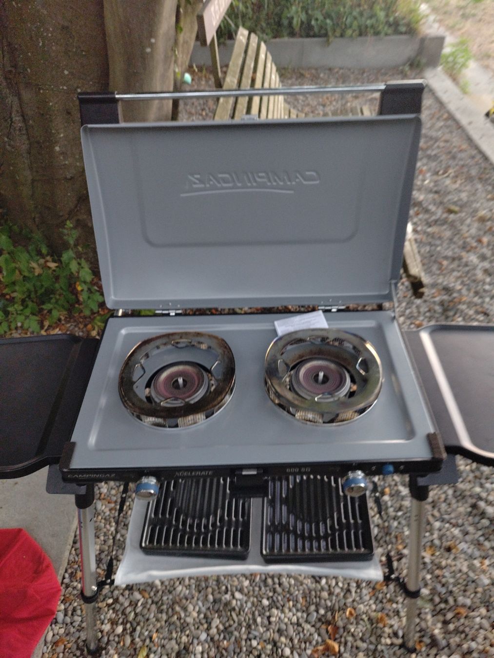Campingaz Grills: Campingaz Xcelerate 600 SG Kocher mit Grillplatte – Neu (gemäss Beschreibung) aus Scherz von texmanu 4