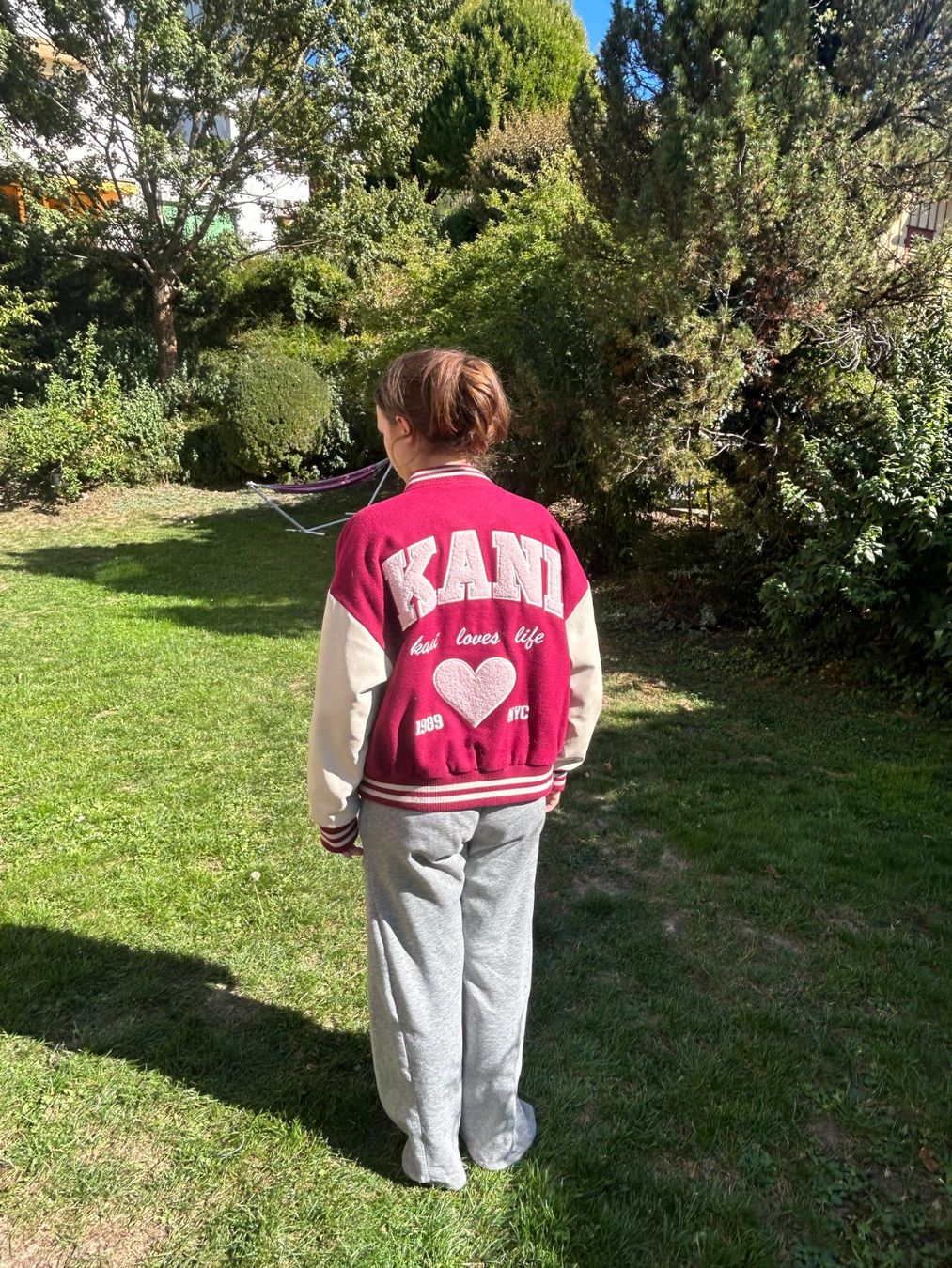 Karl Kani Giacche: Karl Kani RETRO PATCH OS BLOCKCOLLEGE - Bomber Jacket Size S – Usato da Küsnacht ZH venduto da MagnusAa