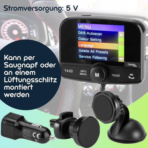 Radio: DAB(+) Empfänger mit Freisprecheinrichtung, MP3-Player – Nuovo e nell'imballaggio originale da Sennhof - Winterthur venduto da sidesurfer 9