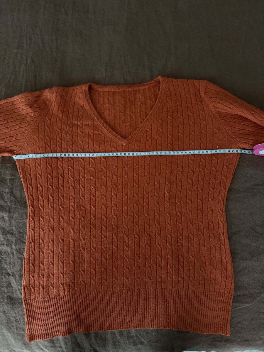Pullover & Sweatshirts: Rostfarbener Cashmere Pullover – Neu (gemäss Beschreibung) aus Safenwil von Empez 3