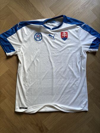 Fussball Trikot Slovakia weiss Grösse XL guter Zustand