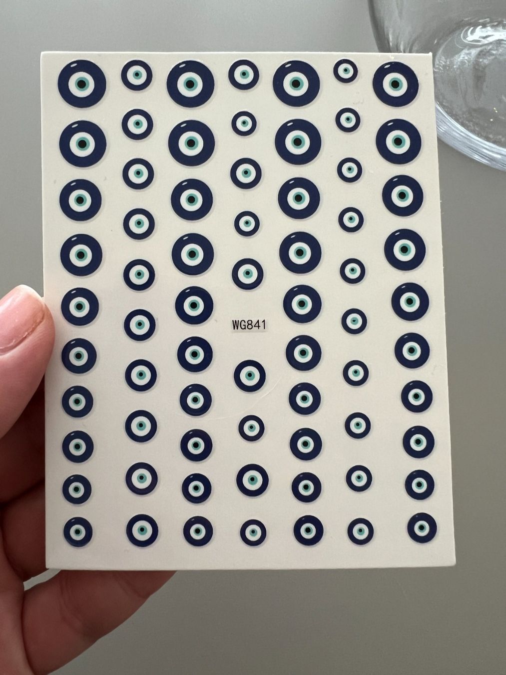 Aufkleber: Nagel Aufkleber - Nazar – Neu und originalverpackt aus Bergdietikon von nonishop