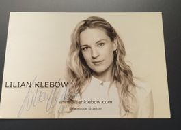 Lilian Klebow original signierte Karte!!