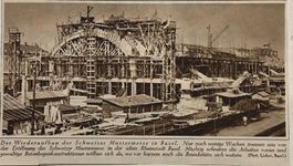 Wiederaufbau Mustermesse Basel, MUBA, 1926, Vintage