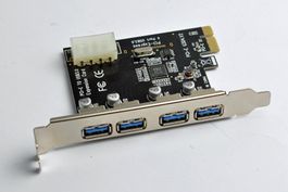 Expansion Card  pci-express 4 port USB 3