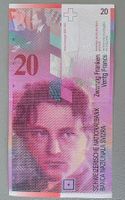 20 Fr. Serie Arthur Honegger - Super erhaltung wie Neu