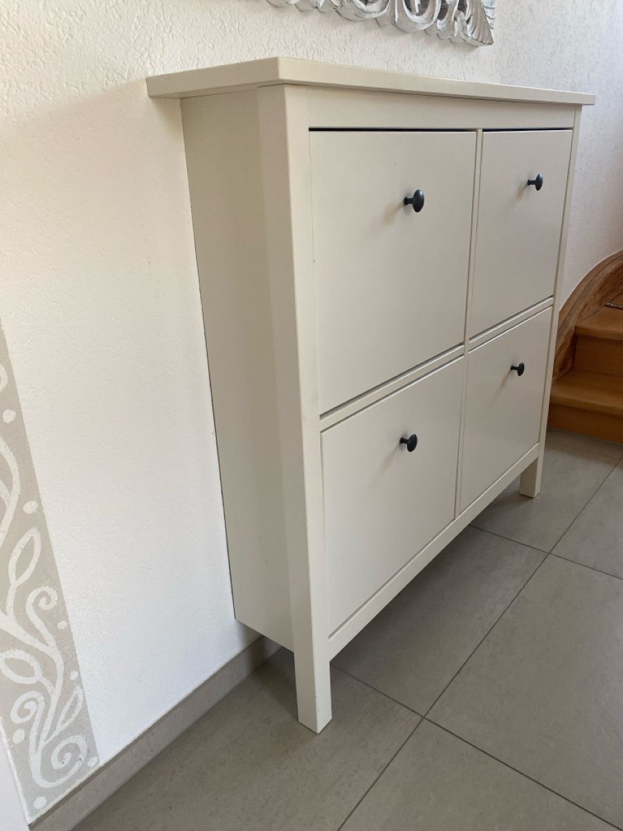 Ikea Cassettiere: Schuhregal Hemnes (IKEA) in weiss – Usato da Niederrohrdorf venduto da StefMont 2